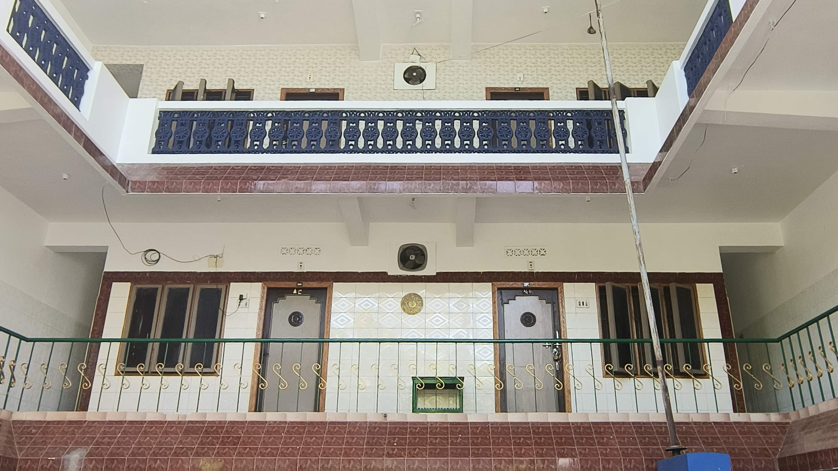 Reception lobby at Dwaraka Lodge Kavali